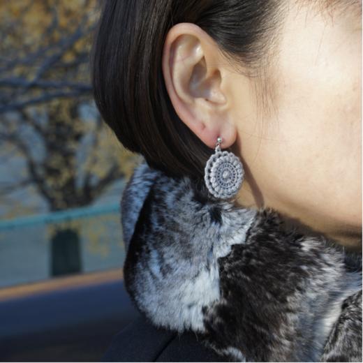 TRIPLE OOO｜车轮耳夹｜银色 商品图1