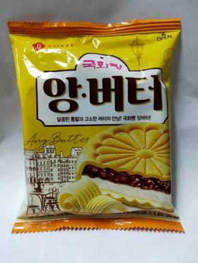 乐天国花饼롯데삼강국화빵