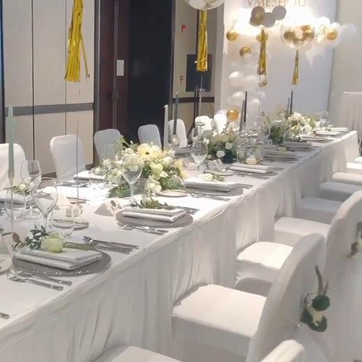 月光-白金色系企业年会布置 商品图0