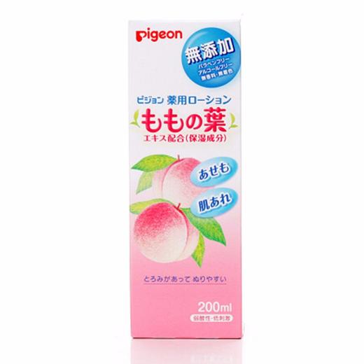 PIGEON贝亲 婴儿润肤系列 液体爽身粉桃子水痱子水 200ML 日本 商品图3