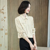 上海旗袍厂ASE-9058立领气质单排扣名媛真丝衬衫 商品缩略图3
