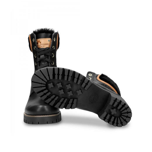 断码特价36码——西班牙原产羊毛款皮毛一体时尚舒适女士皮靴PLTB1(高品质纯天然羊毛内衬) 商品图3