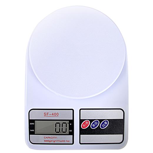 拜杰（Baijie）厨房秤 家用电子秤食物秤厨房烘培电子称 1g/5kg精准电子秤SF-400 商品图0
