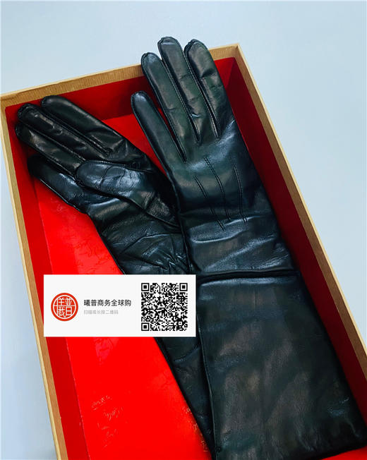 女款 歐洲小羊皮 羊毛內𥚃  手套 商品图2