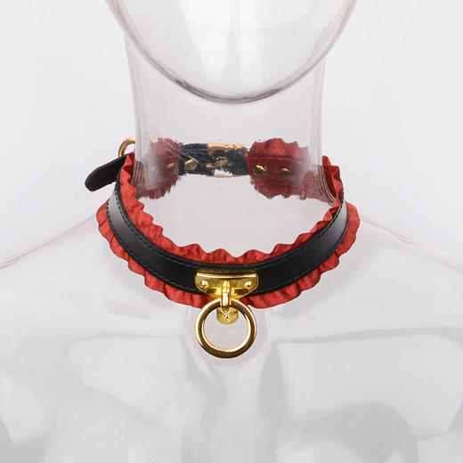 情趣项圈+牵引绳 创意花边 优雅的高贵 商品图4