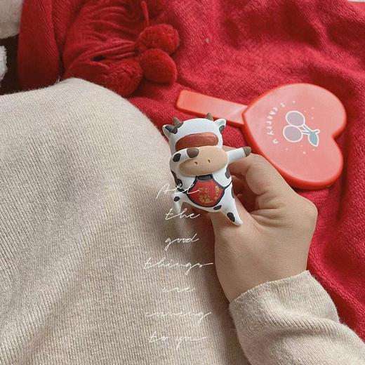 嗨皮牛耶 - 新年牛牛香薰封口夹 商品图1