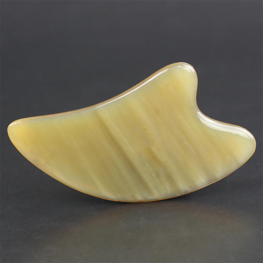 天然白水牛角刮痧板面部美容正品棒女脸部全身通用刮脸眼部拨筋棒 商品图6