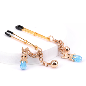 SM 情趣调教 乳夹乳饰 惩罚调教