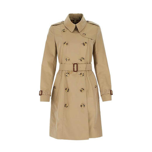 【二】BURBERRY 巴宝莉 女士切尔西版型 - Heritage Trench 风衣 米色 8027993 A1366 商品图0