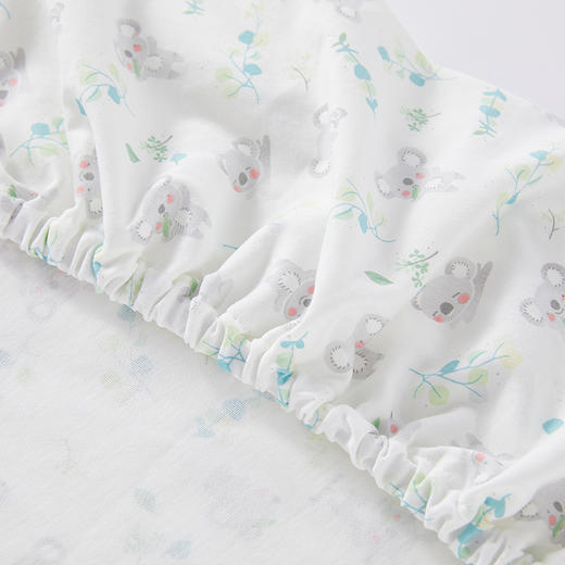 英氏婴儿床单宝宝床上用品纯棉大床笠 春季新款YERLJ01001A01 商品图1