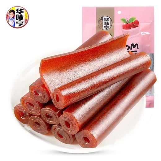 华味亨 果丹皮150g/袋 卷山楂卷蜜饯果干儿时怀旧零食酸甜爽口开胃 商品图0
