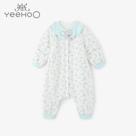 英氏婴儿分腿长袖睡袋男女春秋夹棉睡袋儿童防踢被YESFJ01001A01