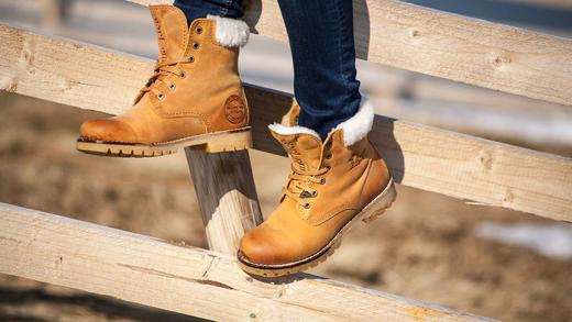 断码特价36码&37码——西班牙原产羊毛款皮毛一体经典黄靴P03LB1（女款•高品质纯天然羊毛内衬） 商品图8