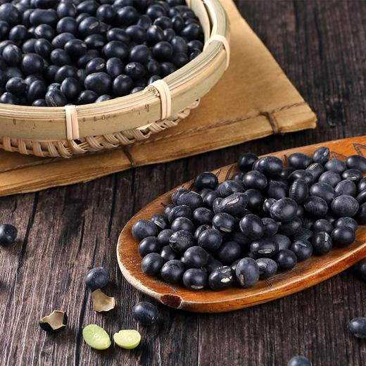 十月稻田 黑豆 （无染色 可打豆浆 东北 五谷 杂粮 粗粮 真空装 大米伴侣）1kg 商品图2