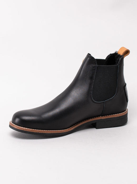 断码特价37码&40码——西班牙原产羊毛款皮毛一体女士皮靴黑色GLTB1(高品质纯天然羊毛内衬) 商品图1