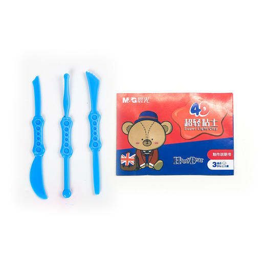 晨光(M&G)文具36色/4D超轻黏土 彩泥粘土橡皮泥 小熊哈里系列袋装儿童手工DIY玩具(适合3岁以上)AKE04544 商品图2