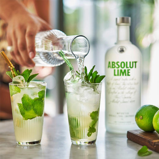 绝对伏特加（Absolut Vodka）洋酒 青柠味 700ml 商品图4