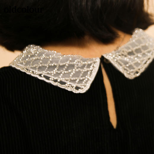 oldcolour气质百搭长袖套头衫M41013154 商品图3