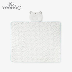 英氏新生婴儿被子枕头2件套宝宝春款薄夹棉床品套件YEBZJ01001A01