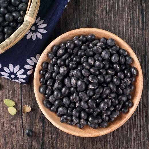 十月稻田 黑豆 （无染色 可打豆浆 东北 五谷 杂粮 粗粮 真空装 大米伴侣）1kg 商品图6