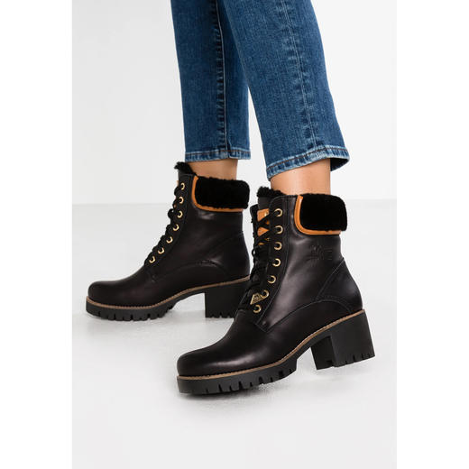 断码特价36码——西班牙原产羊毛款皮毛一体时尚舒适女士皮靴PLTB1(高品质纯天然羊毛内衬) 商品图4