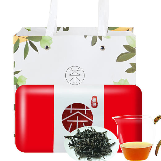 霏鸿茶叶 大红袍茶叶正宗武夷山特级新茶礼盒装岩茶75g 大红袍 商品图4