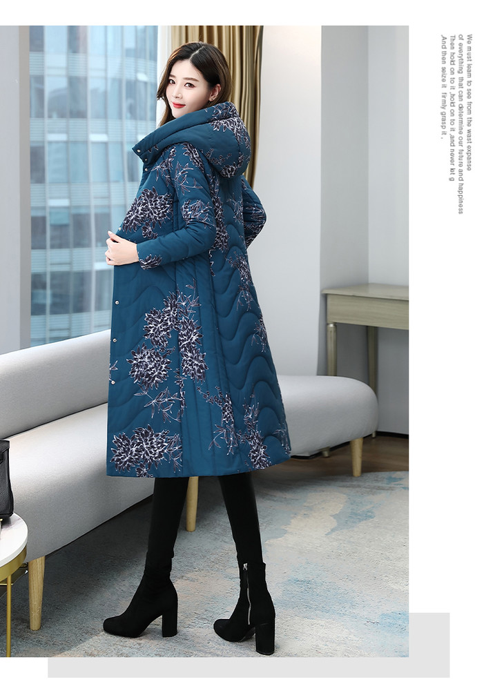 新款女装时尚大方洋气复古简约大方棉服 hryz7212-1 - 织布鸟商城