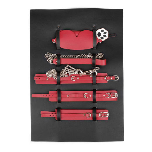 SM 情趣套装 捆绑调教加收纳袋（9件套） 商品图4