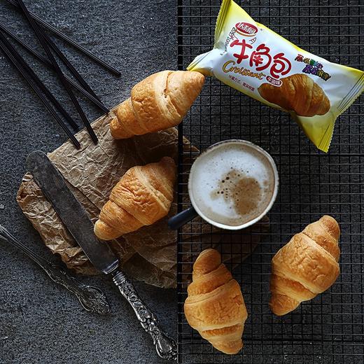 达利园牛角包牛油味2斤箱装羊角可颂早餐手撕面包零食饼干蛋糕 商品图3
