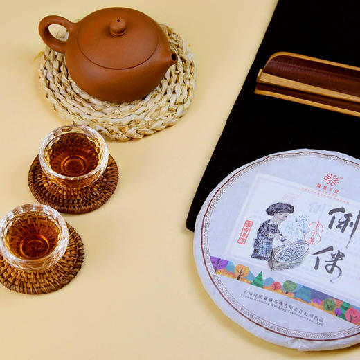 葳盛茶业 2018年俐侎王子茶  普洱熟茶 400克 商品图3