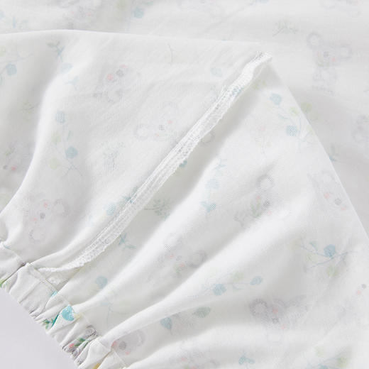 英氏婴儿床单宝宝床上用品纯棉大床笠 春季新款YERLJ01001A01 商品图3