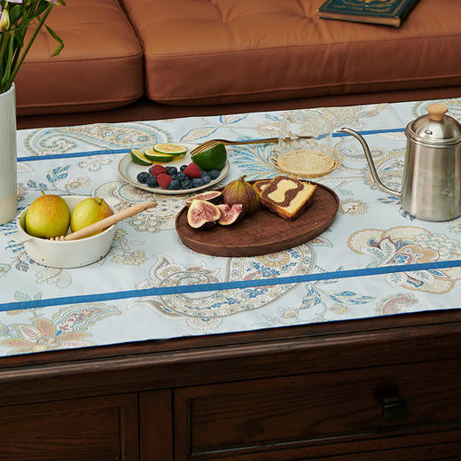 轻奢茶几巾防水桌布客厅家用欧式盖布现代简约长方形美式台布 商品图0