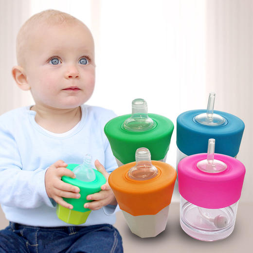 澳洲cherub baby趣乐贝比婴儿宝宝水杯盖万能杯盖通用 商品图1