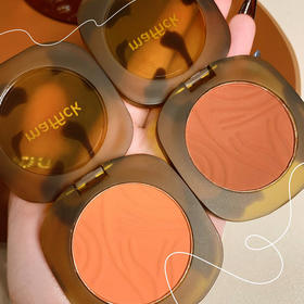 MAFFICK玛菲可琉璃高光腮红一体盘 粉质细腻自然立体修容平价胭脂