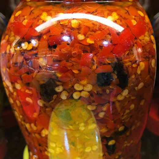 湘优特茶油爆辣王辣椒酱500g 商品图1