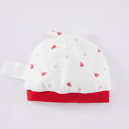 英氏新生婴儿圆顶胎帽宝宝春秋四季纯棉帽子2件装YLSJJ01001A01 商品图3