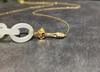 【御珠宫坊】金镶羊脂白玉活环吊坠 商品缩略图2