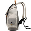 第九城V.NINE 双肩包男士大容量15.6英寸电脑包防泼水旅行背包情侣高中大学生上课书包女 VD7BV33886J 米灰 商品缩略图4