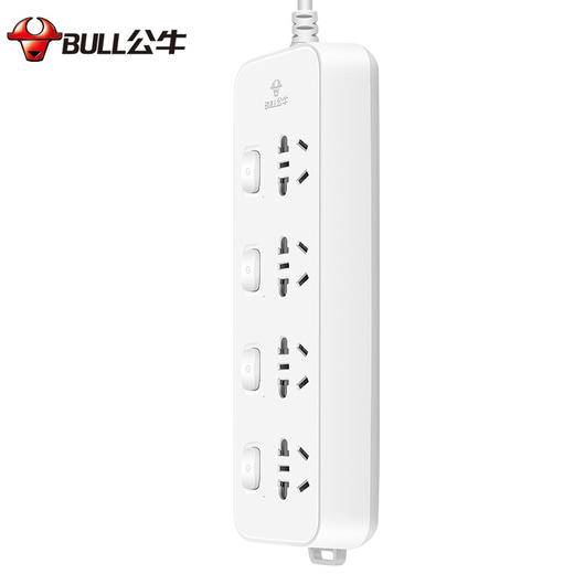 公牛（BULL）新国标分控插座/插线板/插排/排插/接线板/拖线板 GN-B3043  4位分控全长3米 独立开关 商品图7