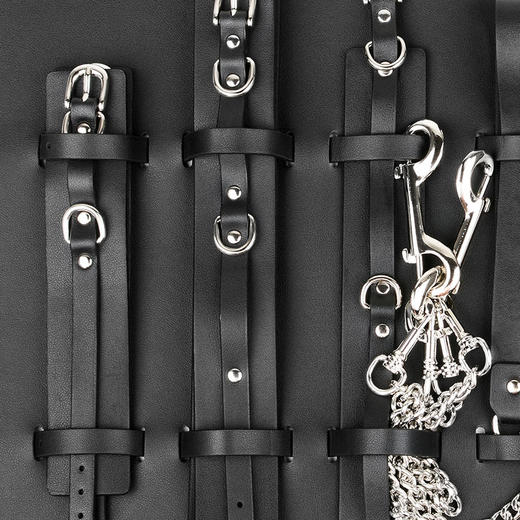 SM 情趣套装 捆绑调教加收纳袋（9件套） 商品图8