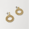 TRIPLE OOO｜圆环耳饰｜金色 商品缩略图0