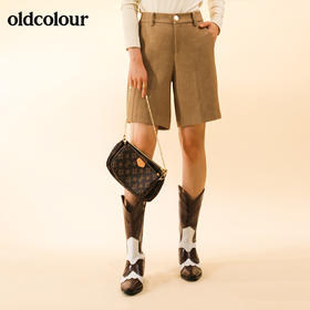 oldcolour春秋款时尚百搭气质休闲裤中裤M41072121