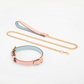 SM 情趣项圈+牵引绳  性感束缚