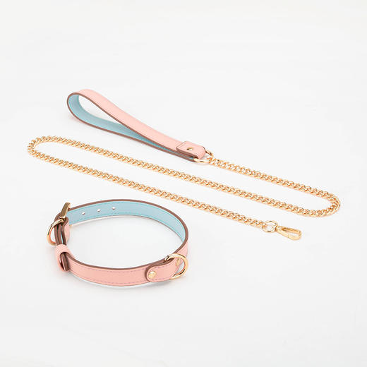 SM 情趣项圈+牵引绳  性感束缚 商品图0