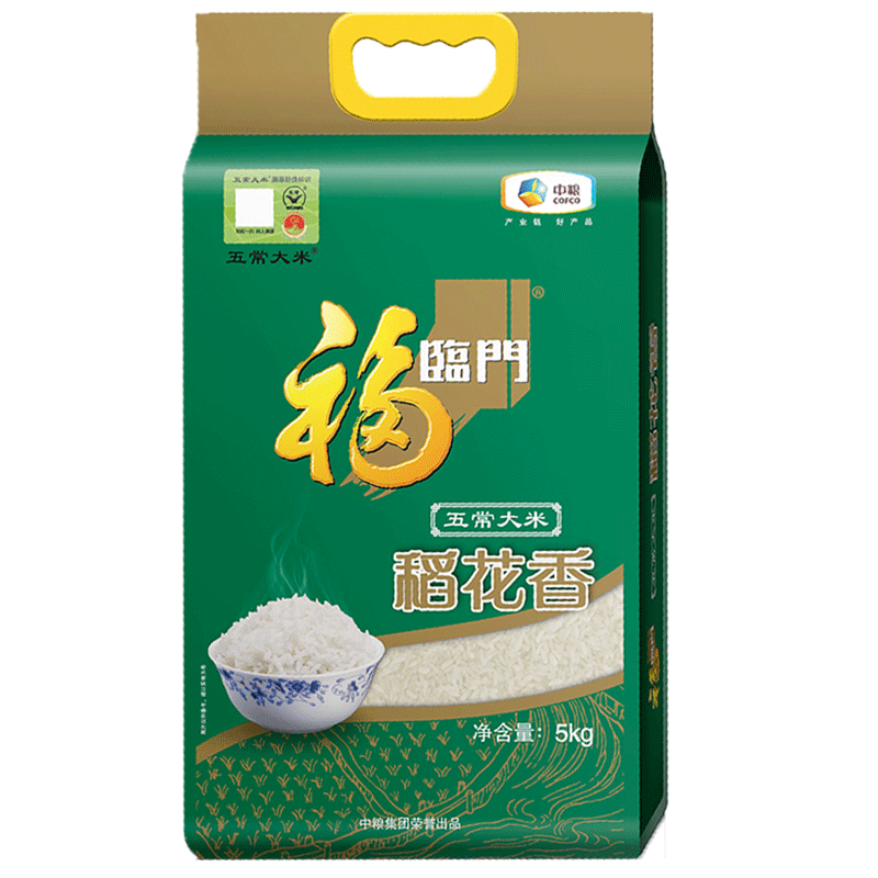 福临门 稻花香 东北大米 五常大米 中粮出品 大米 5KG