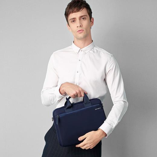 新秀丽（Samsonite）单肩背包 苹果MacBook air/Pro电脑包 手提内胆包13.3英寸笔记本包 BP5*11002 藏青色 商品图3