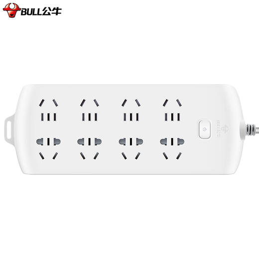 公牛（BULL）新国标插座 插线板/插排/排插/接线板/拖线板 超功率保护 GN-B2080   8位总控全长3米 商品图3