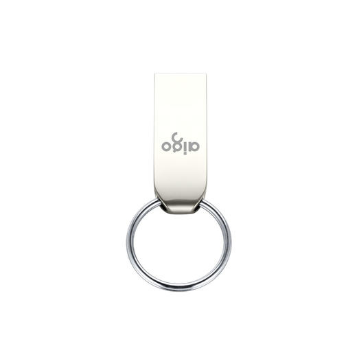 爱国者（aigo）16GB USB2.0 U盘 U268迷你款 银色 金属车载U盘 商品图2