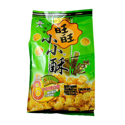 旺旺 小小酥 休闲膨化 零食 葱香鸡肉味 200g 商品图1