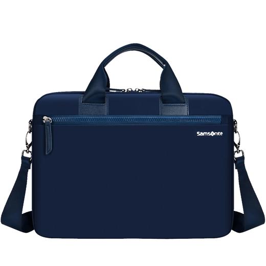 新秀丽（Samsonite）单肩背包 苹果MacBook air/Pro电脑包 手提内胆包13.3英寸笔记本包 BP5*11002 藏青色 商品图0